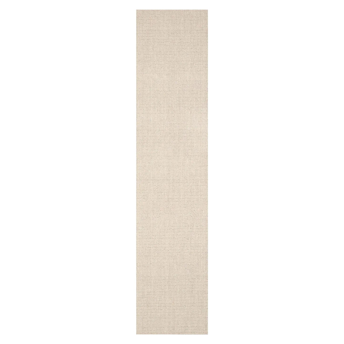 LoomBloom Multi Size Beige Hand Tufted Contemporary Berber Textured 100% New Zealand Wool Oriental Area Rug-2