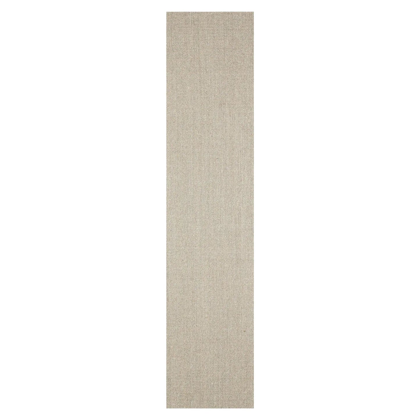 LoomBloom Multi Size Tan Hand Woven Textured Modern Flatweave Sisal Oriental Area Rug-1