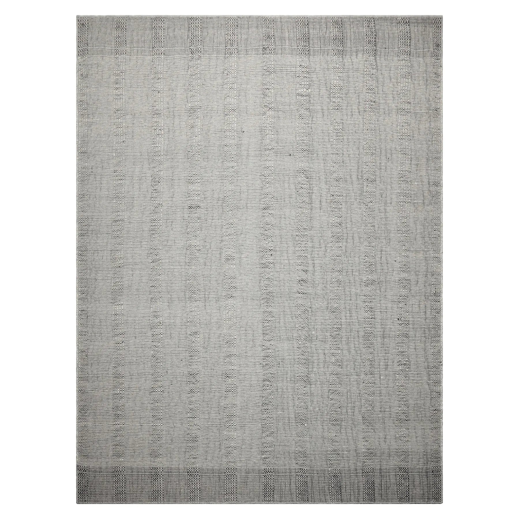 LoomBloom Plaid Multi Sizes Celadon Hand Woven Flatweave Modern Wool Oriental Area Rug-1