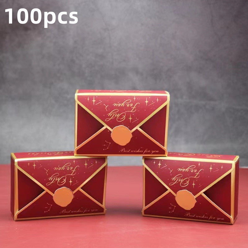 European Creative Candy Box Retro Wedding Gift Box Envelope Table Candy Box Candy Bag