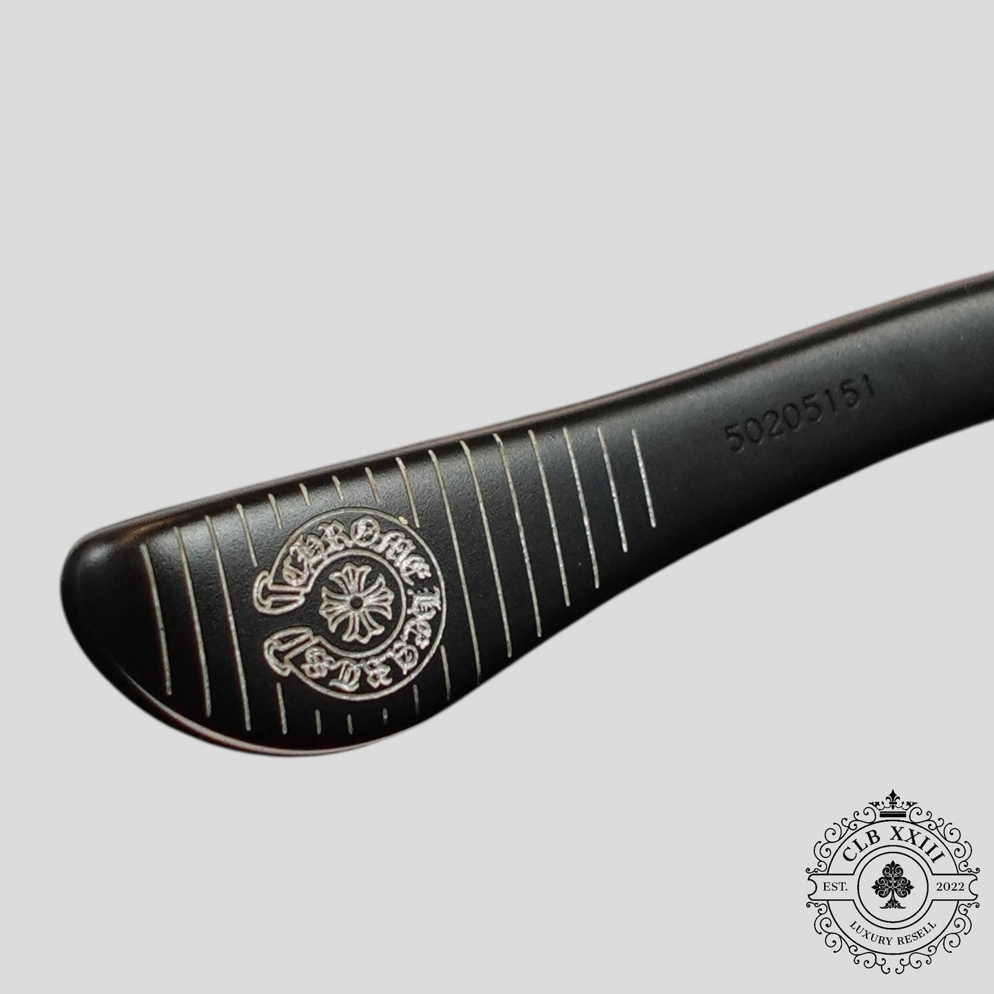 Chrome Hearts Grim Glasses in Matte Black