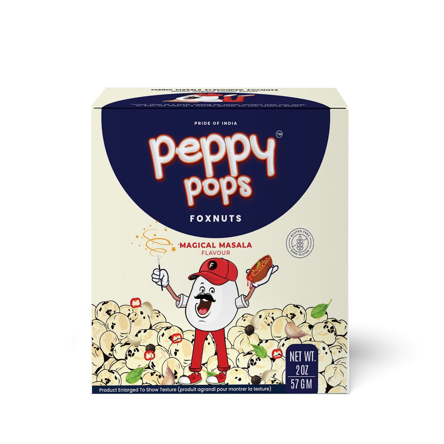 PEPPY POPS MAGICAL MASALA ROASTED FOXNUTS-0