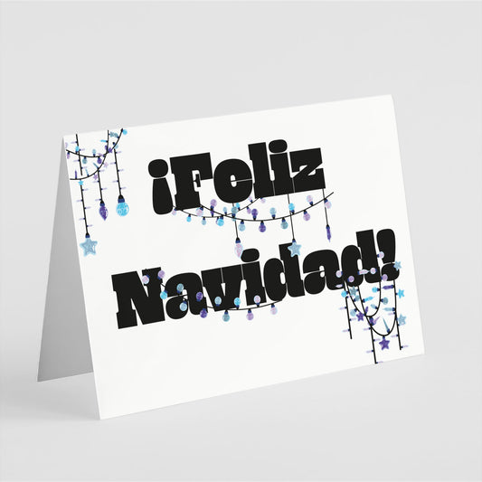 Feliz Navidad Greeting Cards, Set of 24