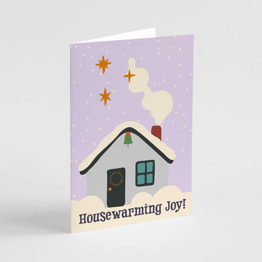 Winter Holidays Housewarming Greeting Cards, Set of 24