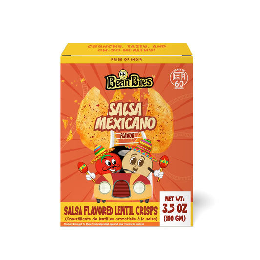 Bean Bites Salsa Mexicano Lentil Crisp-0