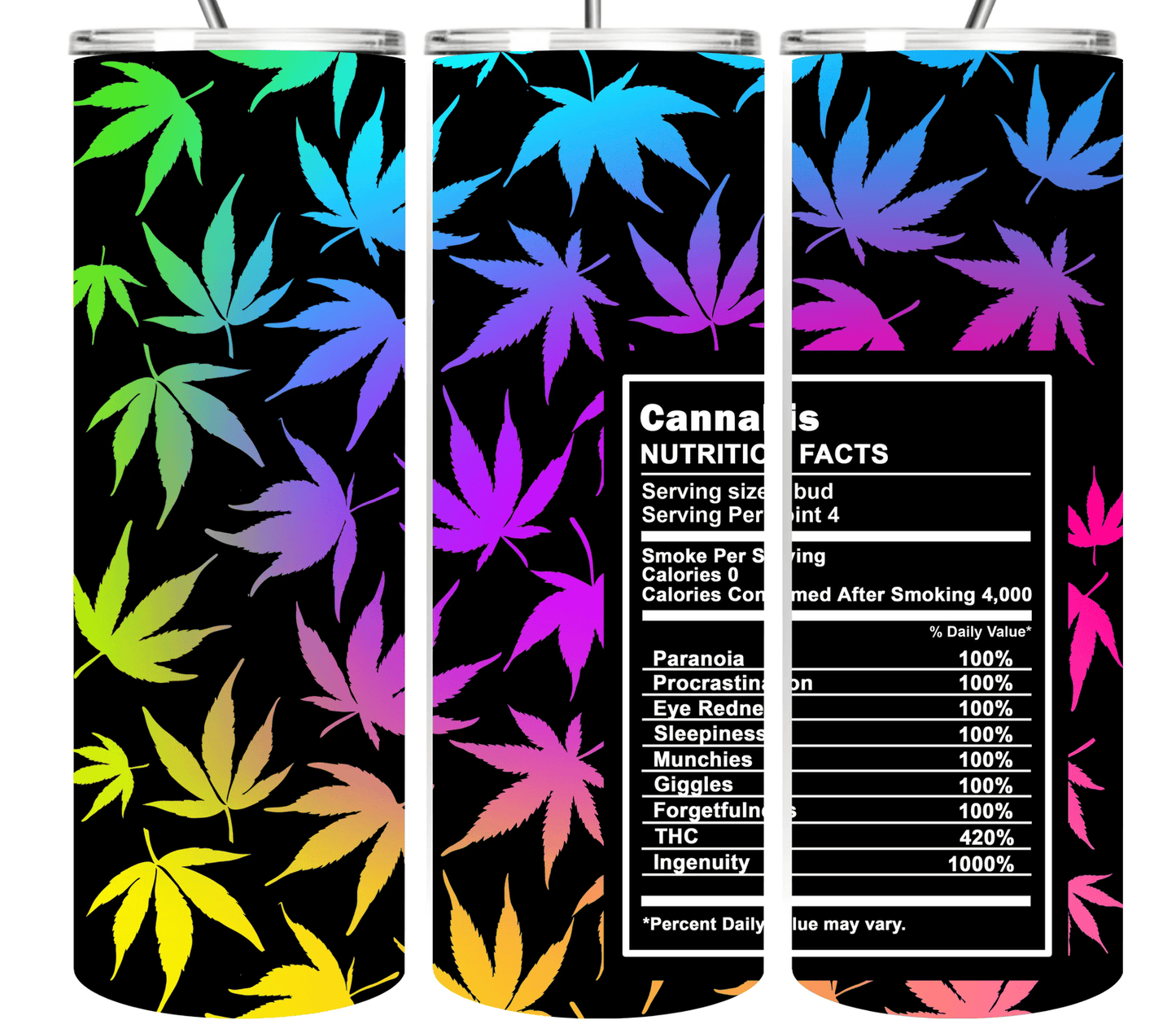 Trippy Leaf Tumbler Collection 20 oz Tumbler
