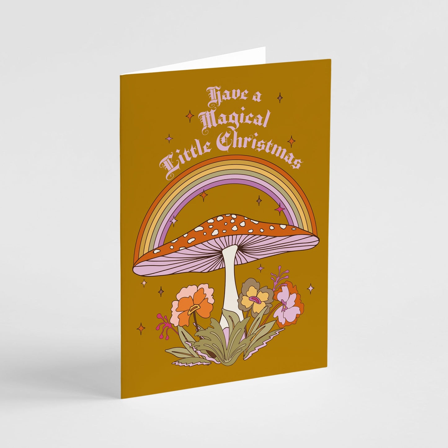 Magic Mushroom Christmas Cards, Set of 24