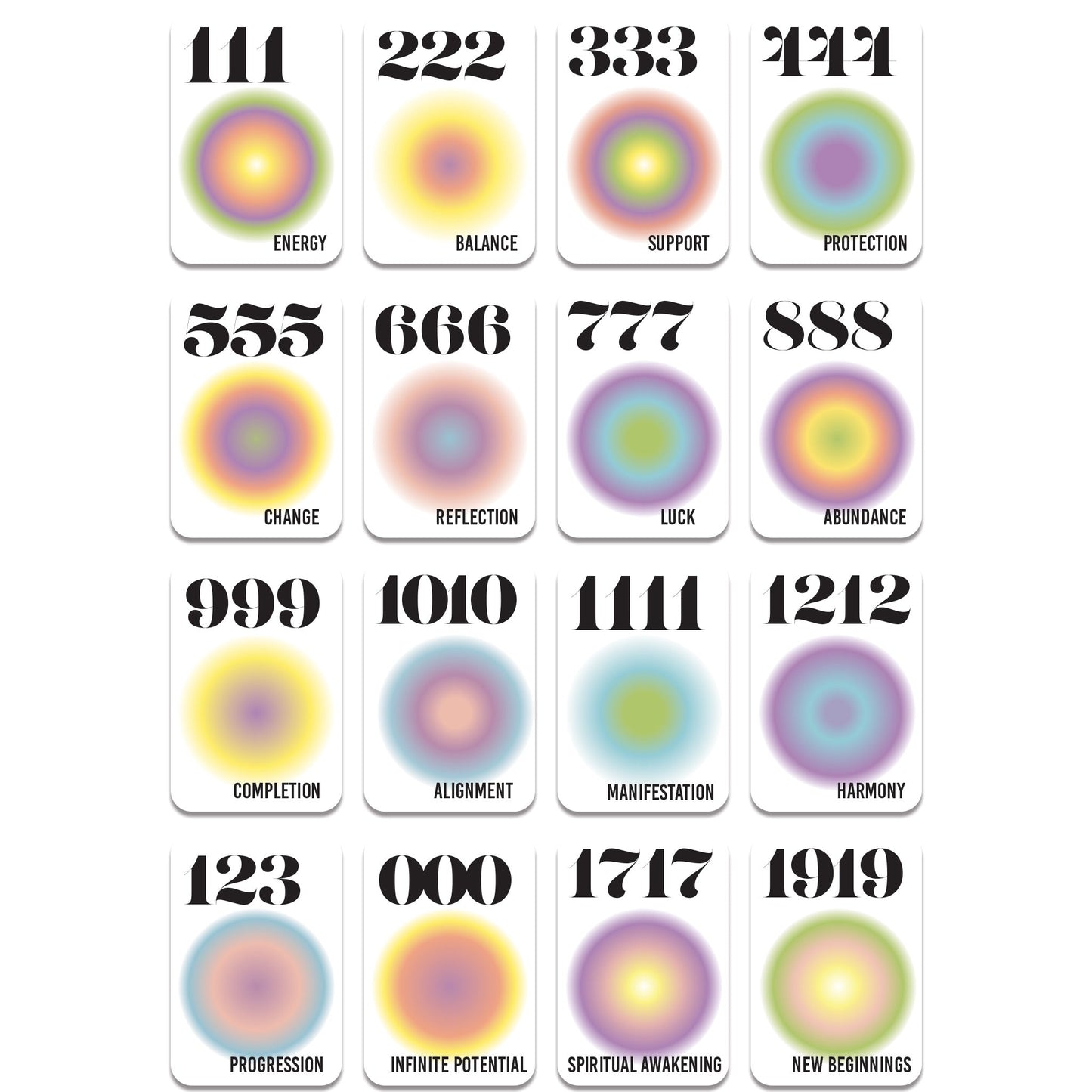 Angel Numbers Oracle Deck