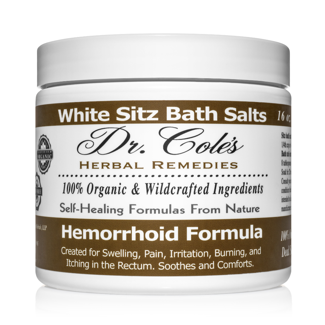 Dr. Cole's Hemorrhoid Salts White SixPak-0
