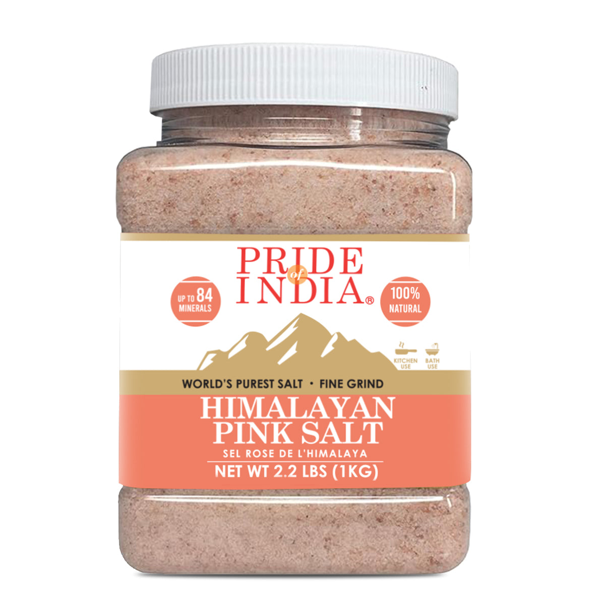 Himalayan Pink Rock Salt - Fine Grind-2