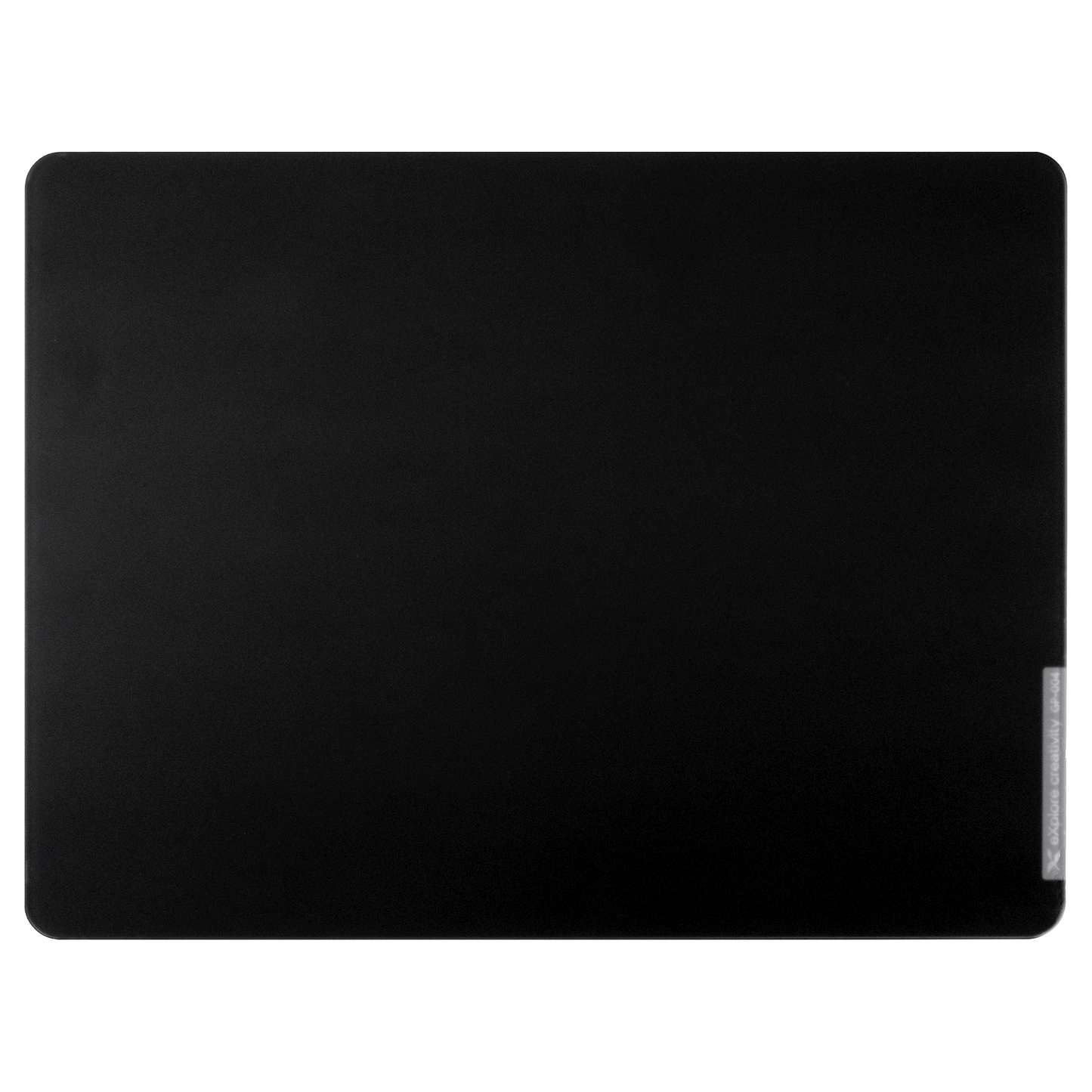 XVX SpacePad Tempered Glass Gaming Mouse Pad with Anti-Slip Rubber Base