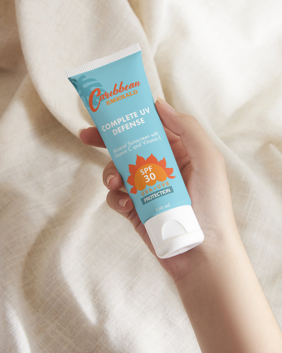 Mineral Sunscreen with Vitamin C and E SPF 30 - Reef-safe & lightweight formula-1