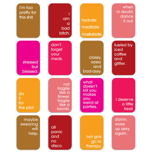 Self-Love Affirmation Cards, Deck of 16