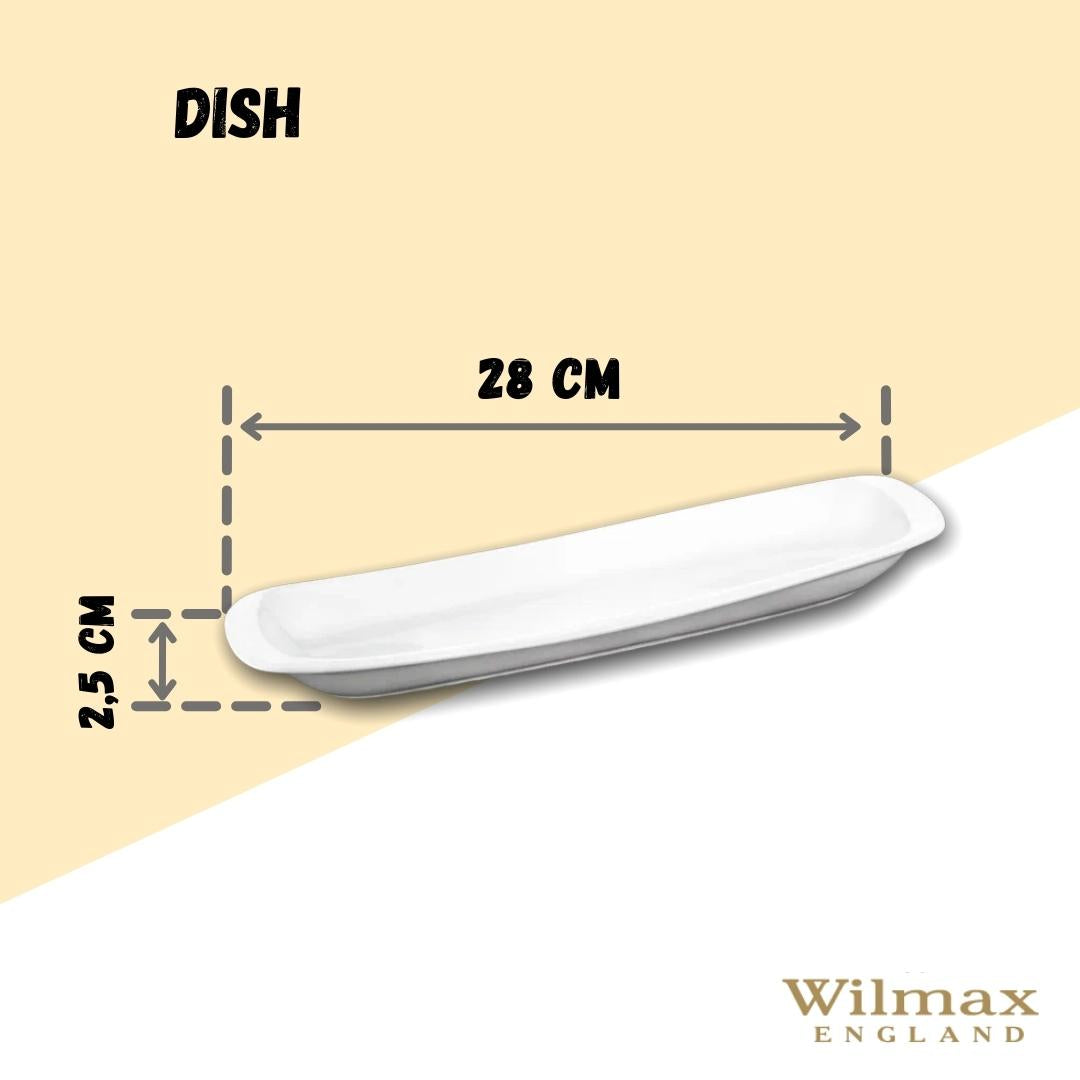 White Celery Tray / Dish 11" inch | 28 Cm-3