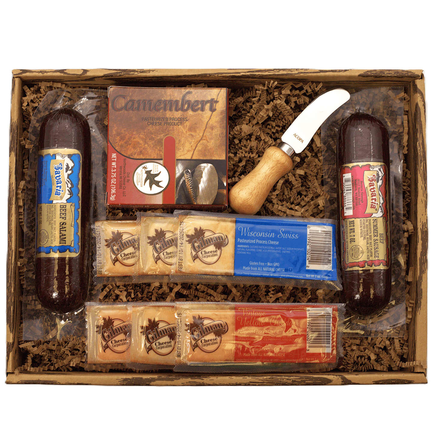 Deluxe Meat & Cheese Gift Box