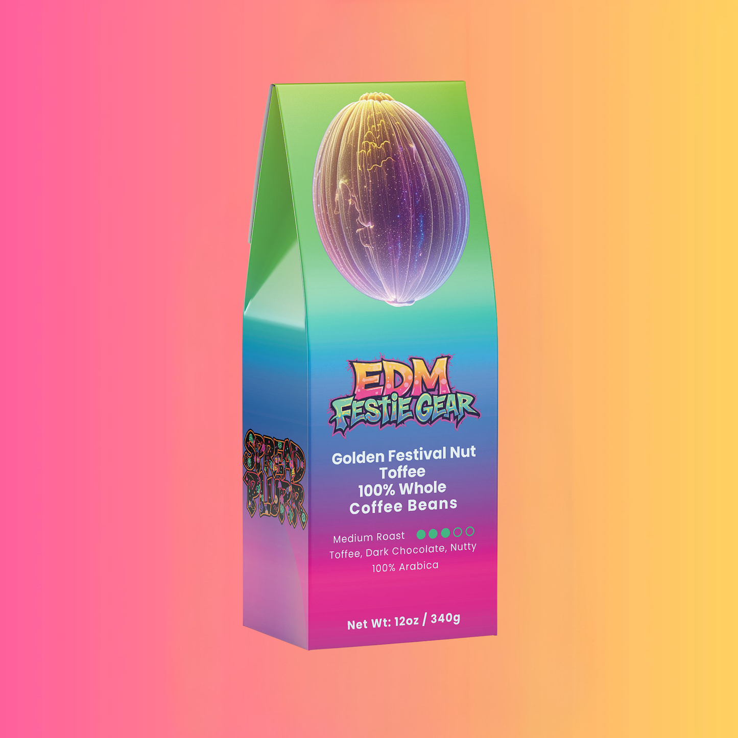 Golden Festival Nut Toffee Coffee Beans (Medium Roast)