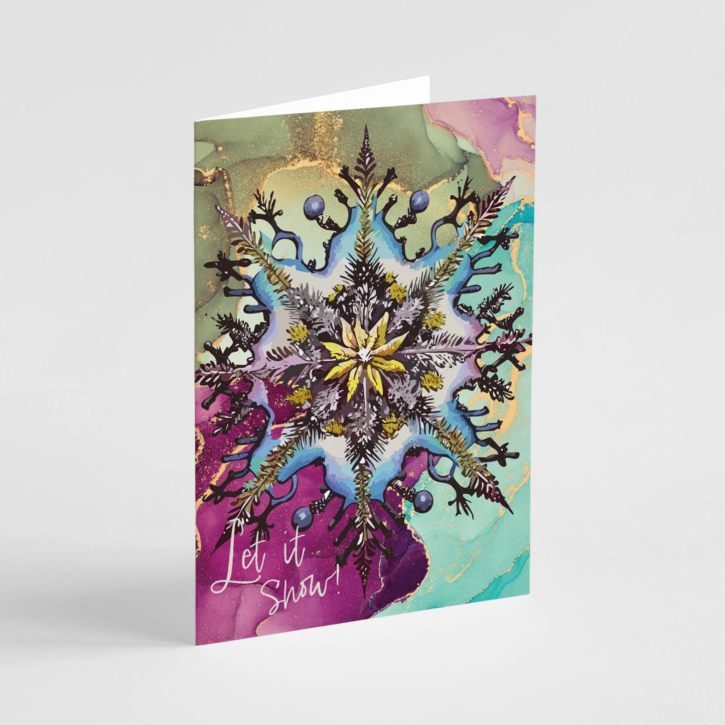 Let It Snow Holiday Cards, Set of 24