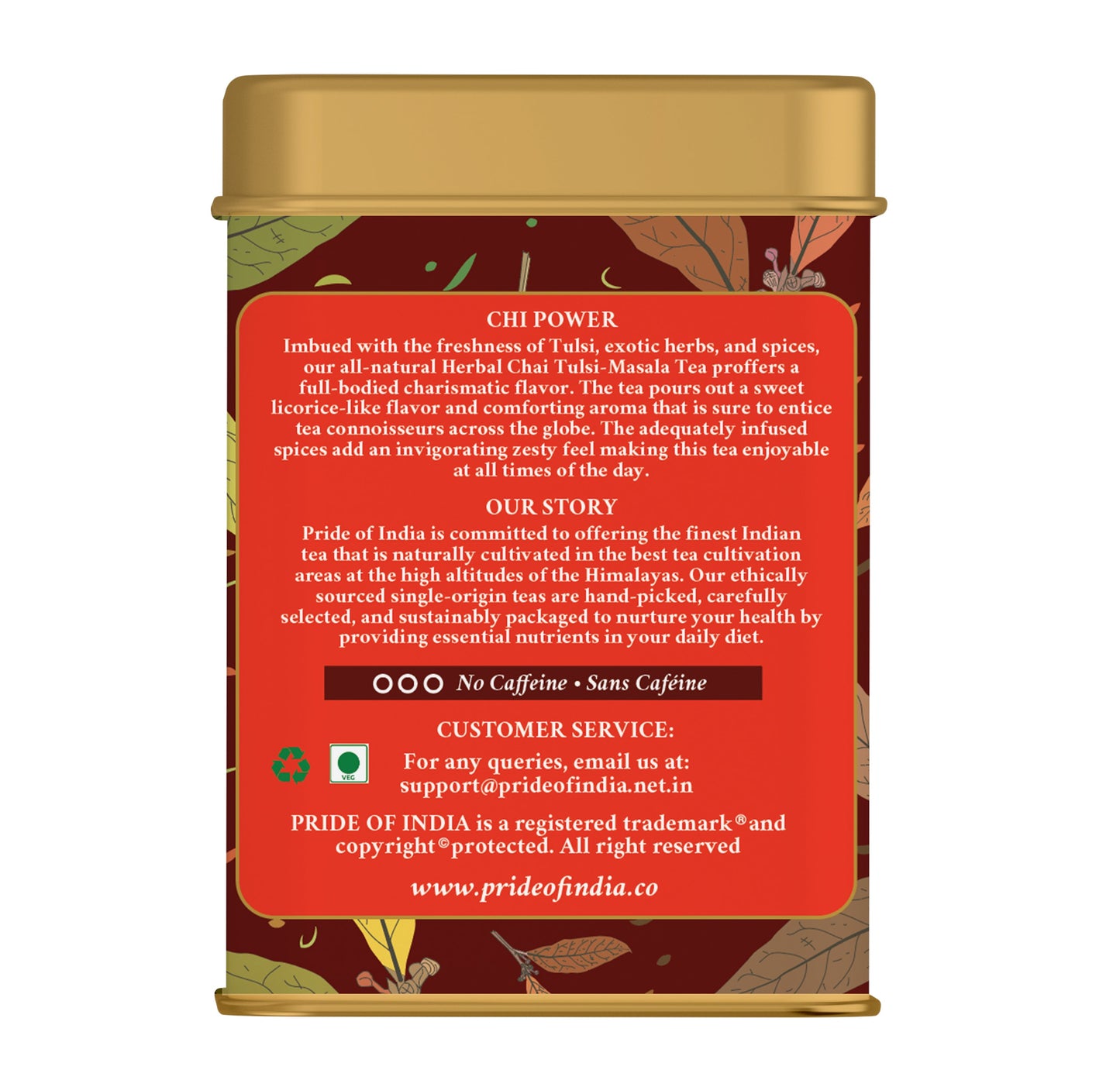 Herbal Chai - Comforting Spiced Tea Bags-3