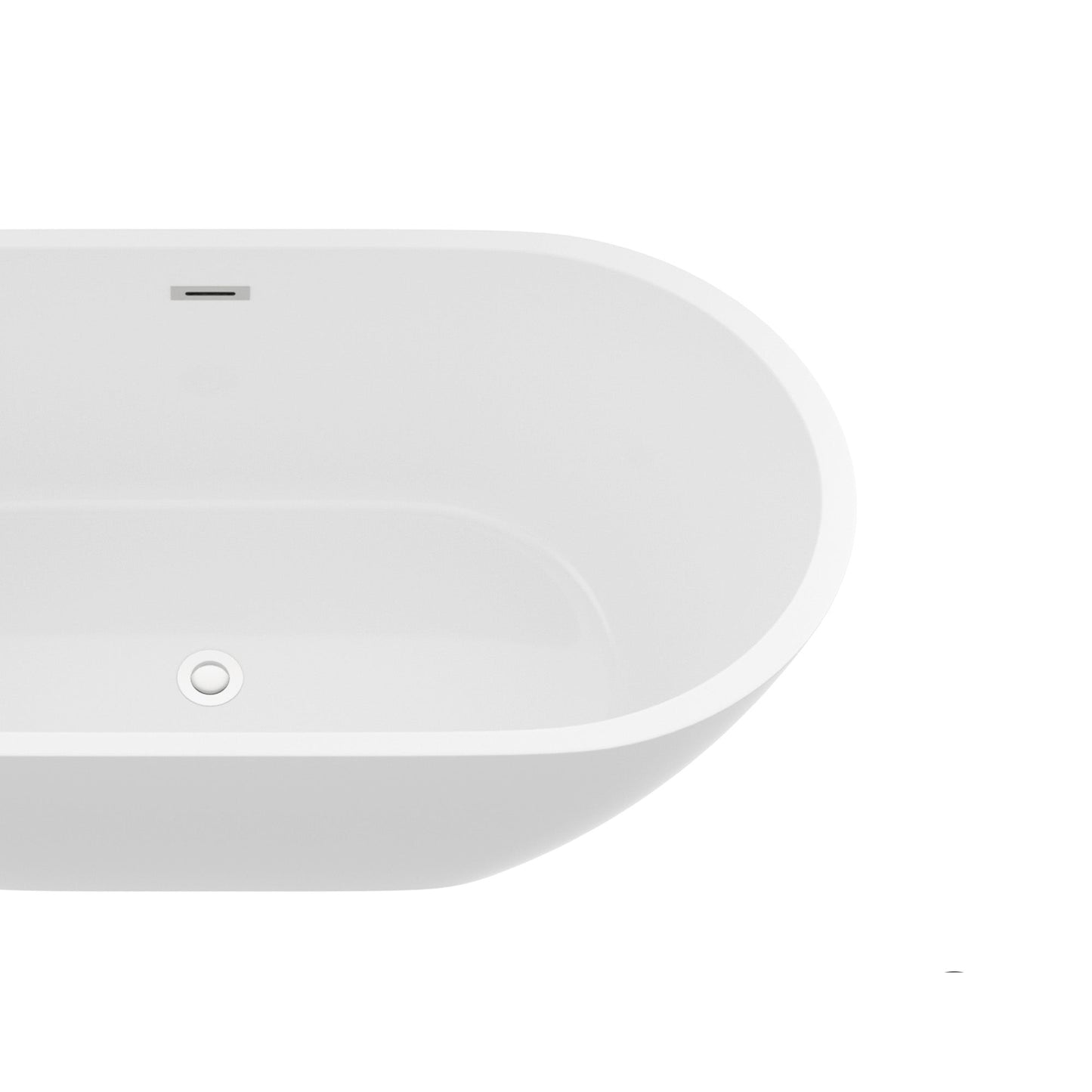 67" Acrylic Freestanding Bathtub