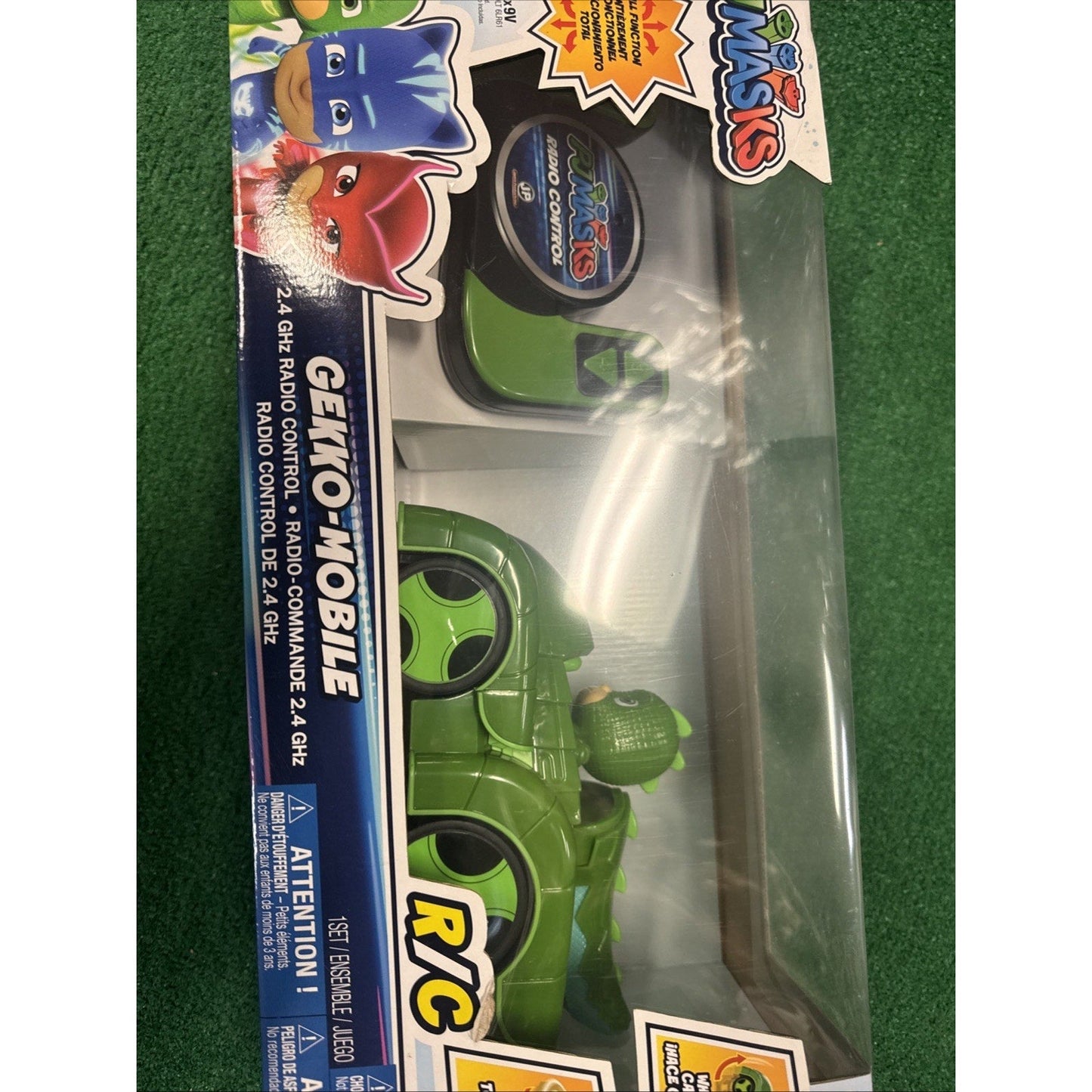 PJ Masks Gekko-Mobile 2.4 GHz Radio Control Remote RC 85212 2007 Hasbro Sealed