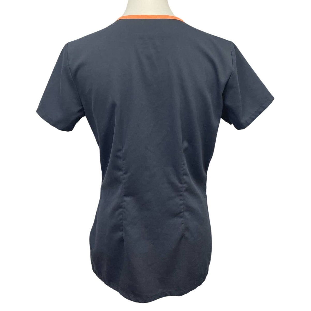 Grey's Anatomy Womens Small Barco Active Short Sleeve V-Neck PolyRayon Scrub Top