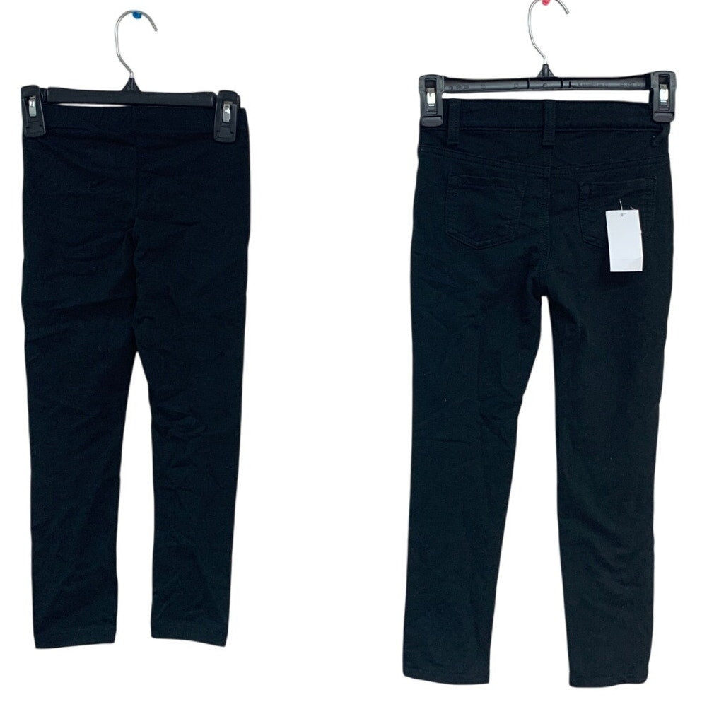 2 Cat & Jack Girls Small (6/6x) Super Stretch Adjustable Waist Jegging Leggings