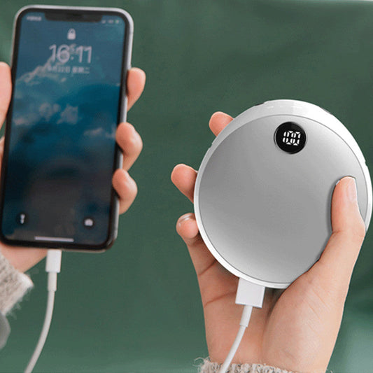 USB Rechargeable LED Electric Hand Warmer Heater Travel Handy Long-Life Mini Pocket Warmer Home Warming Product