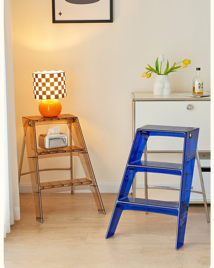 Foldable Ladder Shelf-2