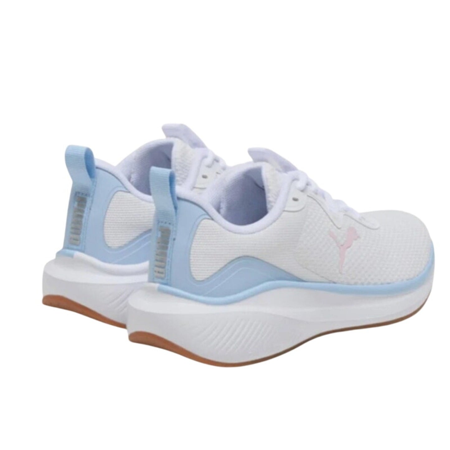 New In Box Puma Womens 10 White Blue Lace Up Skyrocket Sneaker Athletic Shoes
