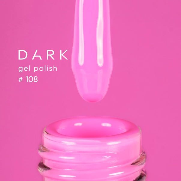 DARK Gel Polish #108, 6ml and 10ml-2