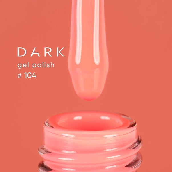 DARK Gel Polish #104, 6ml/10ml