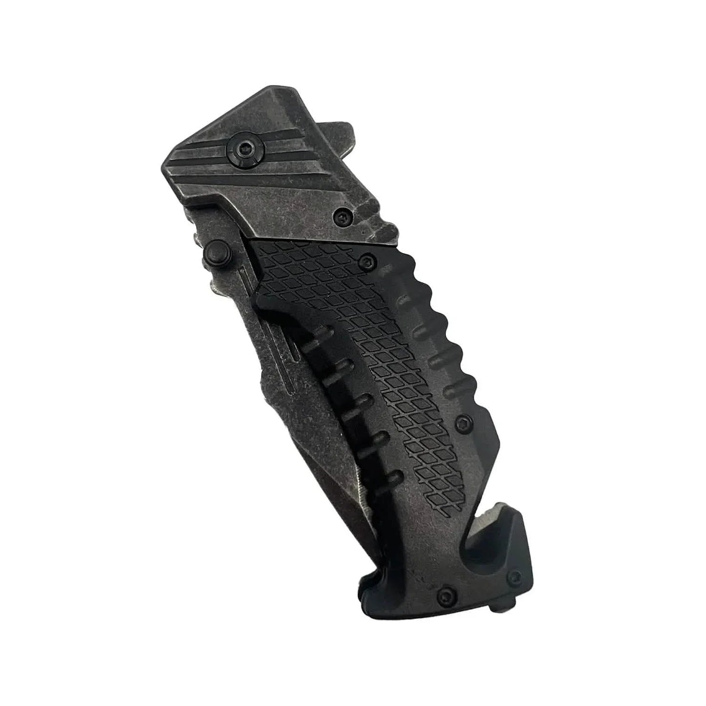 2-Pack: 7.10" Stonewashed Spring Assisted Knife