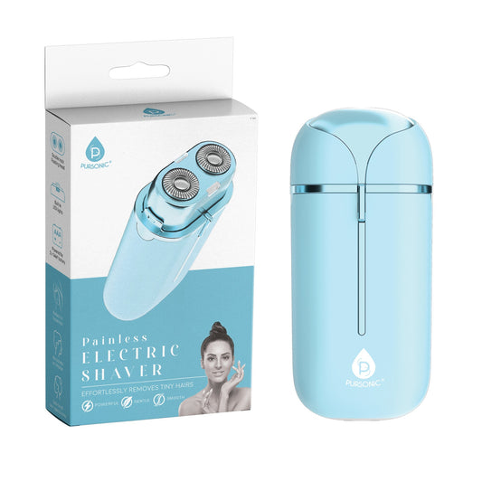 Women's Painless Electric Shaver – LED Light & Floating Head