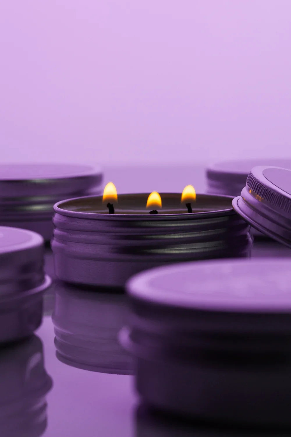 Serenite Flame Spa Candle - DNKa-1