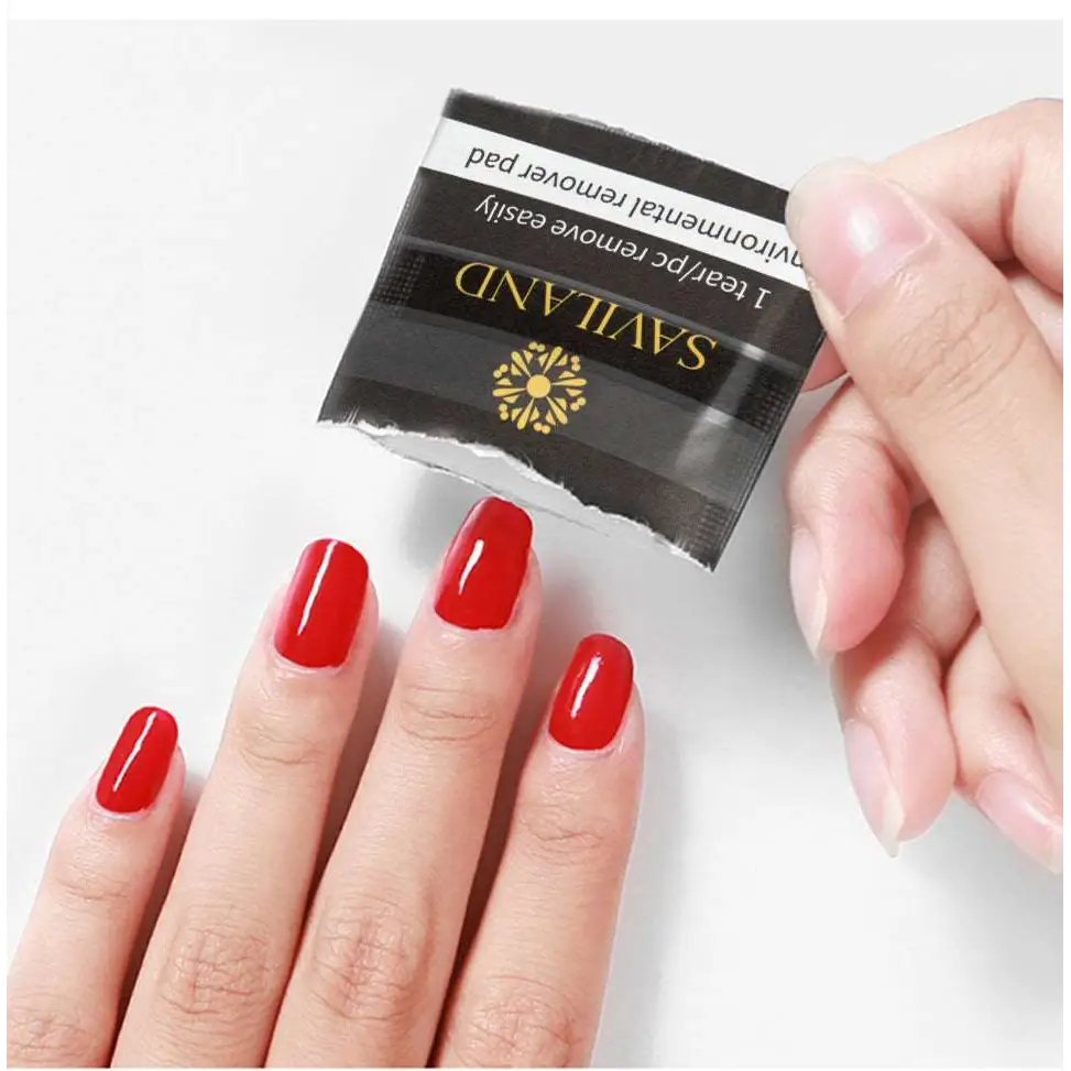 200 Piece Nail Polish Remover Wraps