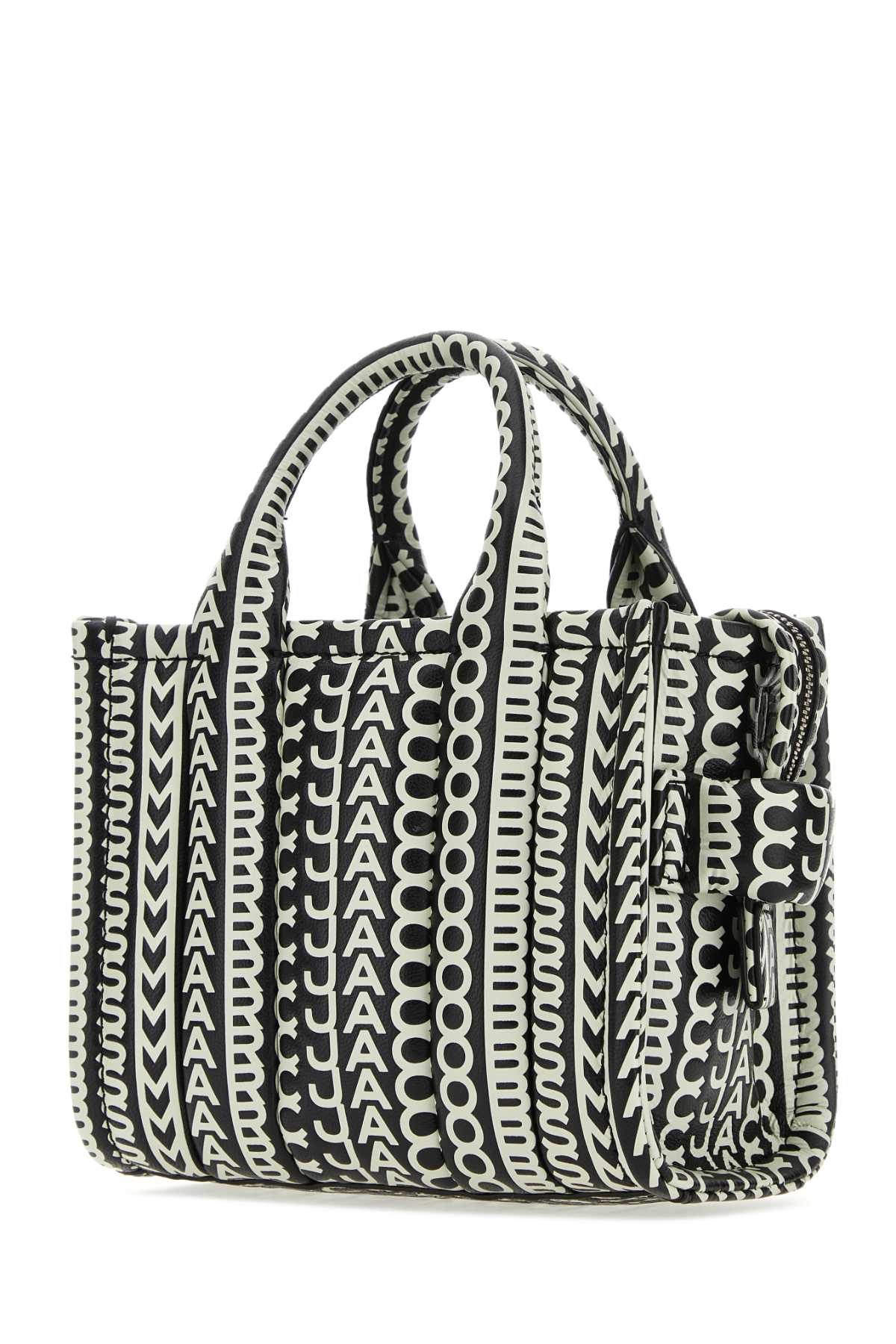 Marc Jacobs Women Printed Leather Micro The Monogram Handbag