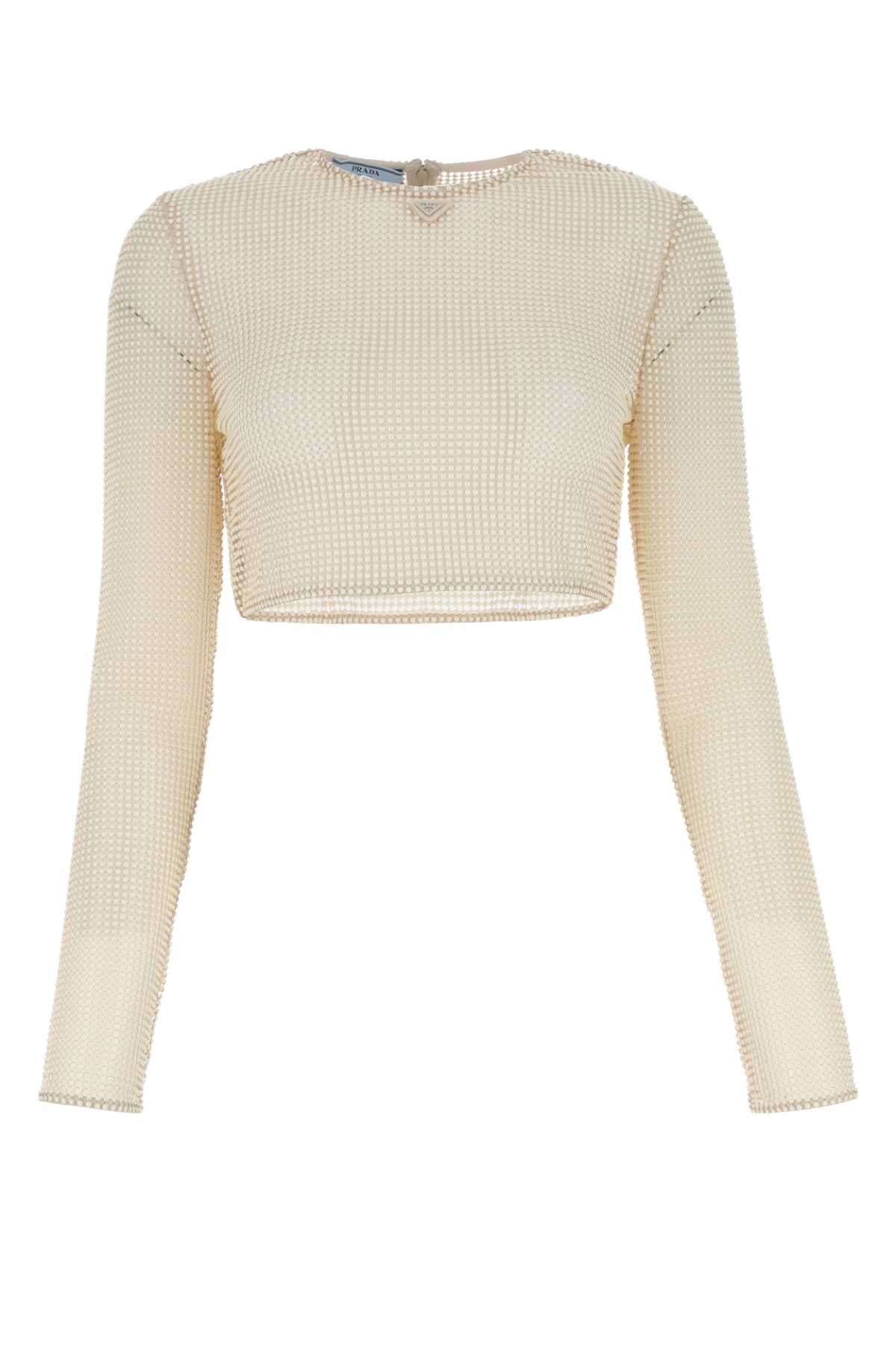 Prada Women Sand Beads Top