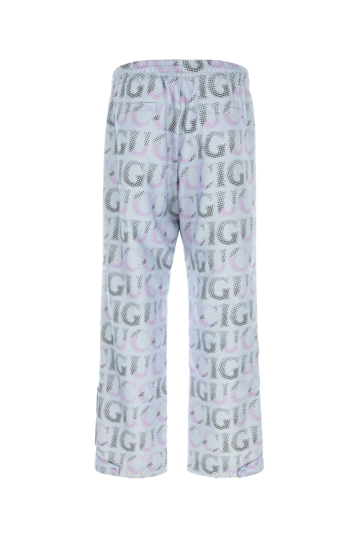 Gucci Men Printed Polyester Pant