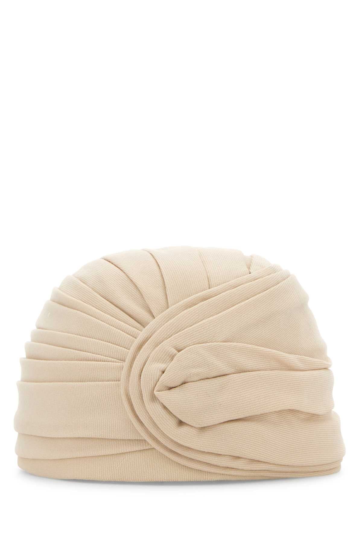 Valentino Garavani Women Sand Wool Turban