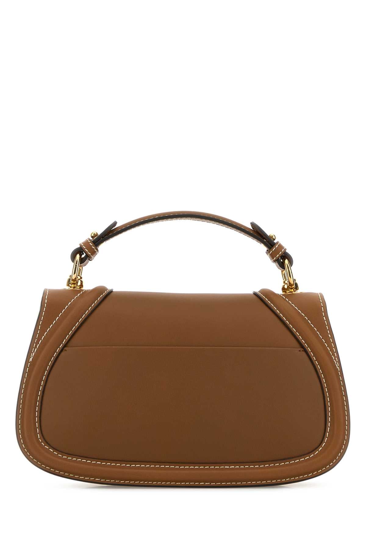 Gucci Women Caramel Leather Gucci Blondie Shoulder Bag