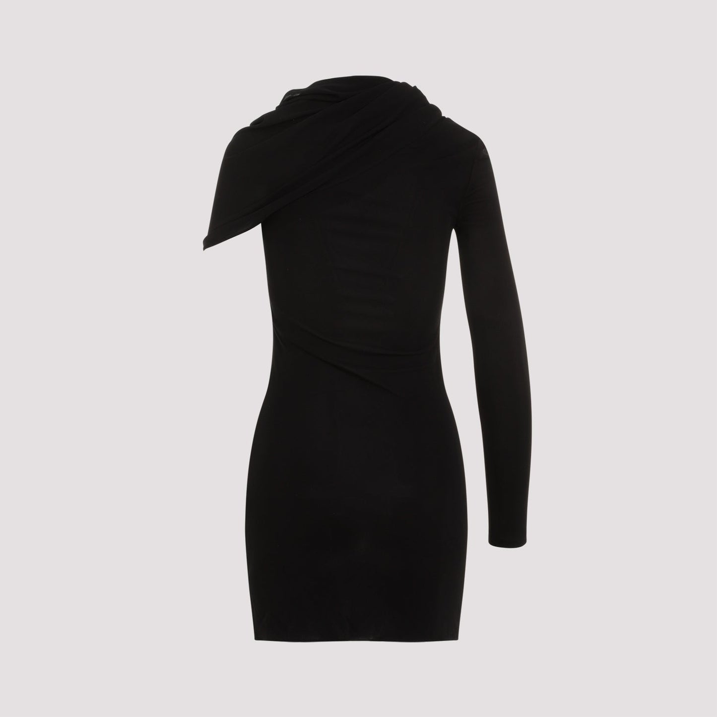 Saint Laurent Viscose Mini Dress Women