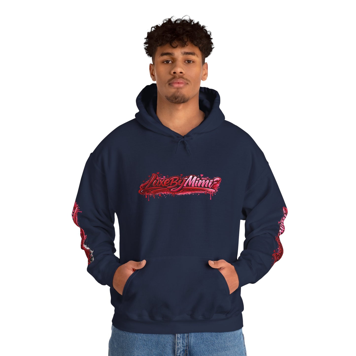 LuxeByMimi Brand Graffiti de Luxe Hoodie — Streetwear Pullover