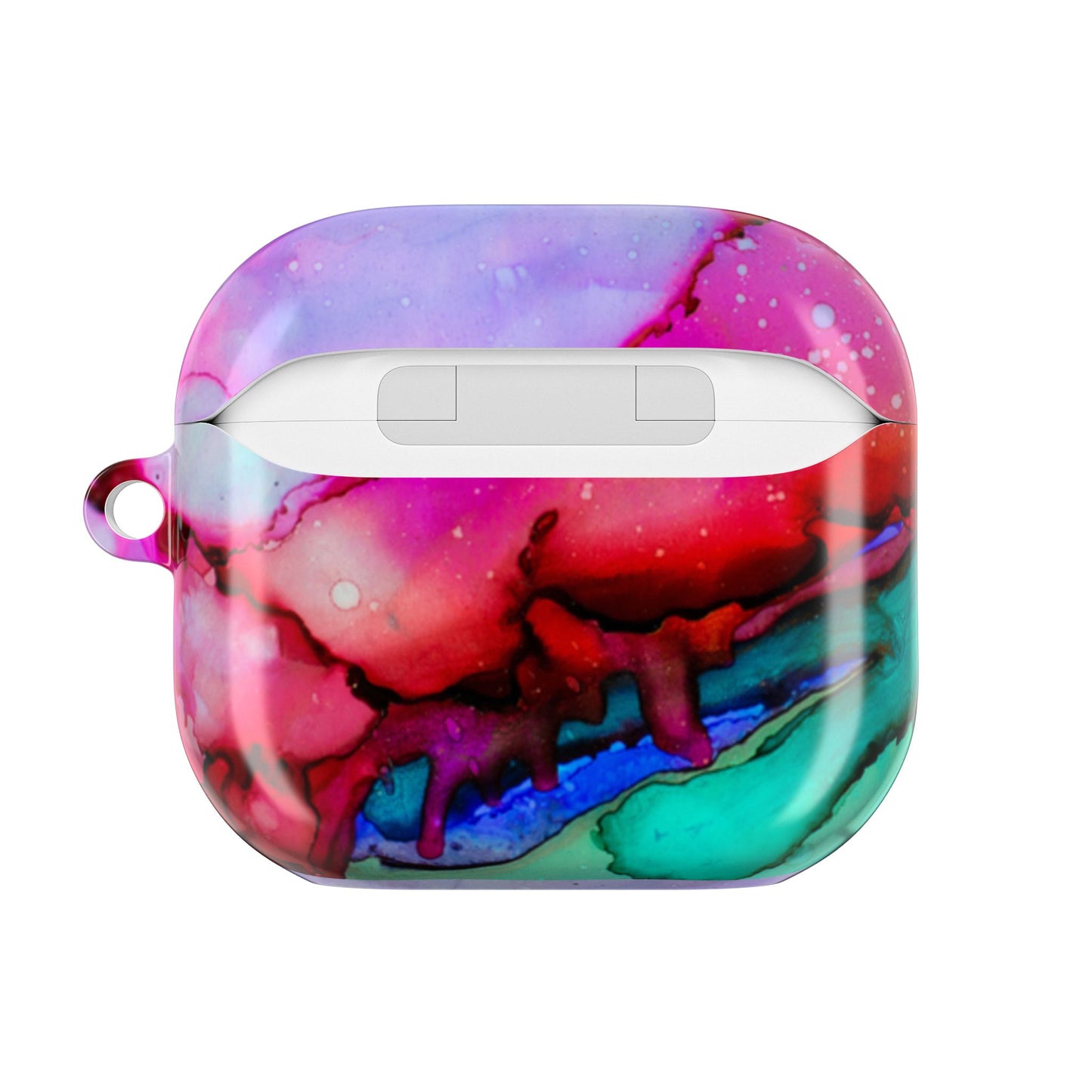 Colorful Marble AirPod Case, Trendy Tech Accessory, Gift for Music Lovers, Unique Earbud Cover for Her, Stylish AirPods Holder
