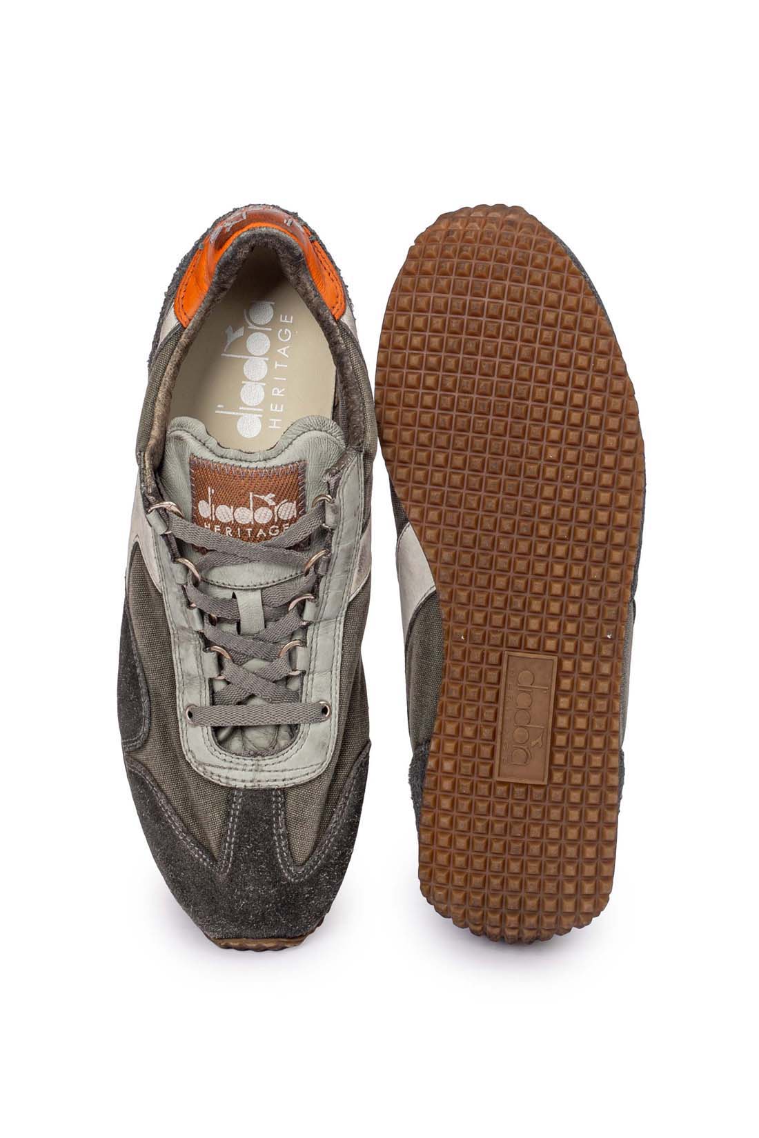DIADORA - Equipe H Dirty Stone Wash Evo sneakers  - Number-4