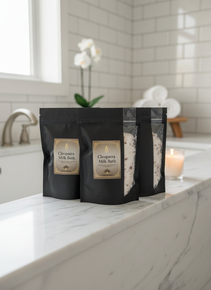 Lavender and Hibiscus Milk Bath Soak