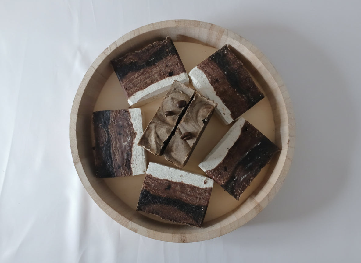 Wake up & Smell The Vanilla Mocha Coffee Soap-1