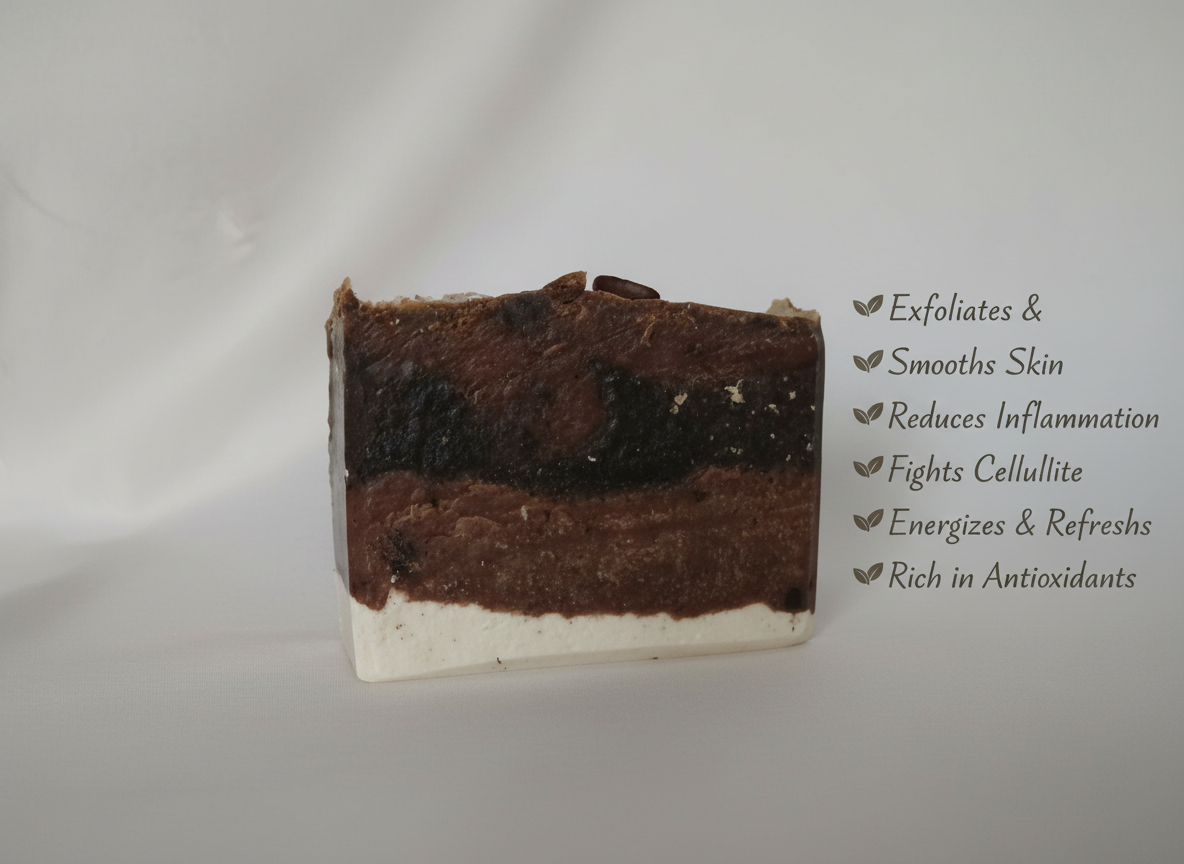 Wake up & Smell The Vanilla Mocha Coffee Soap-2