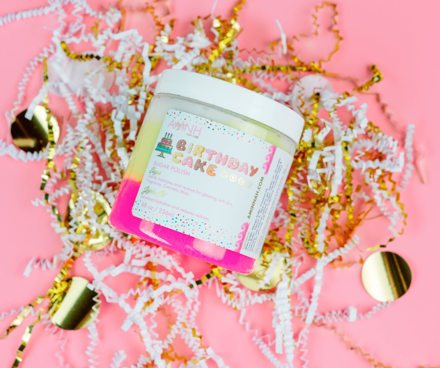 "Birthday Cake" Sugar Scrub-1