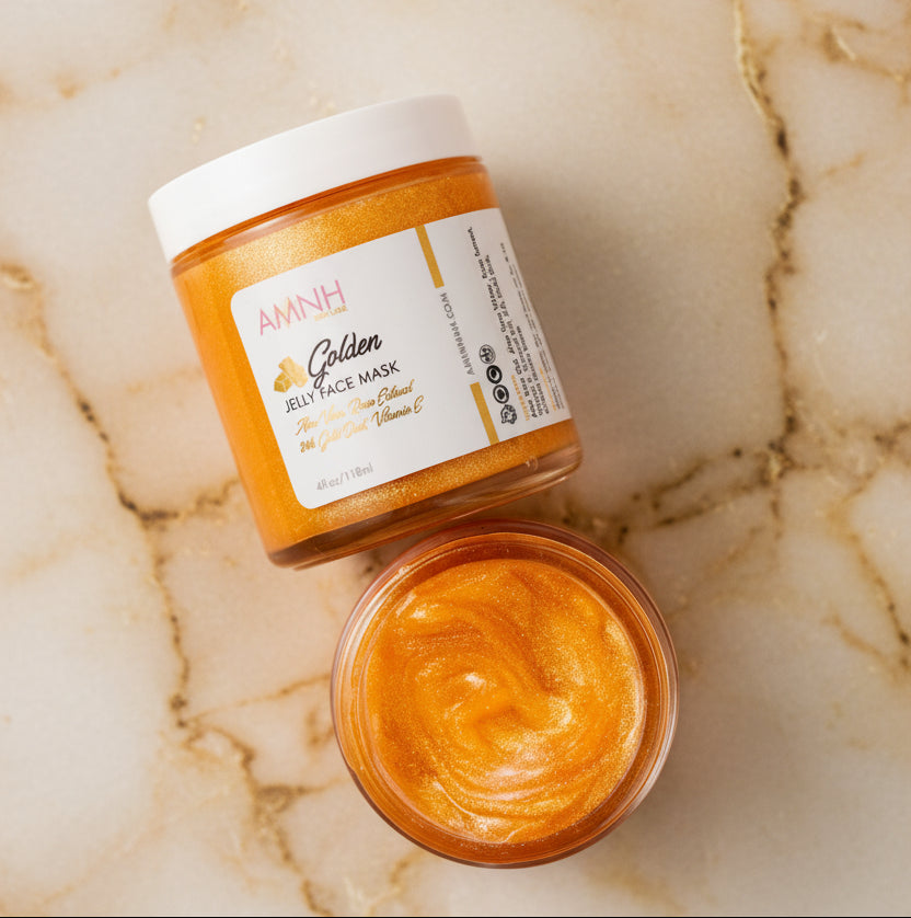 "24k Golden" Jelly Face Mask-0