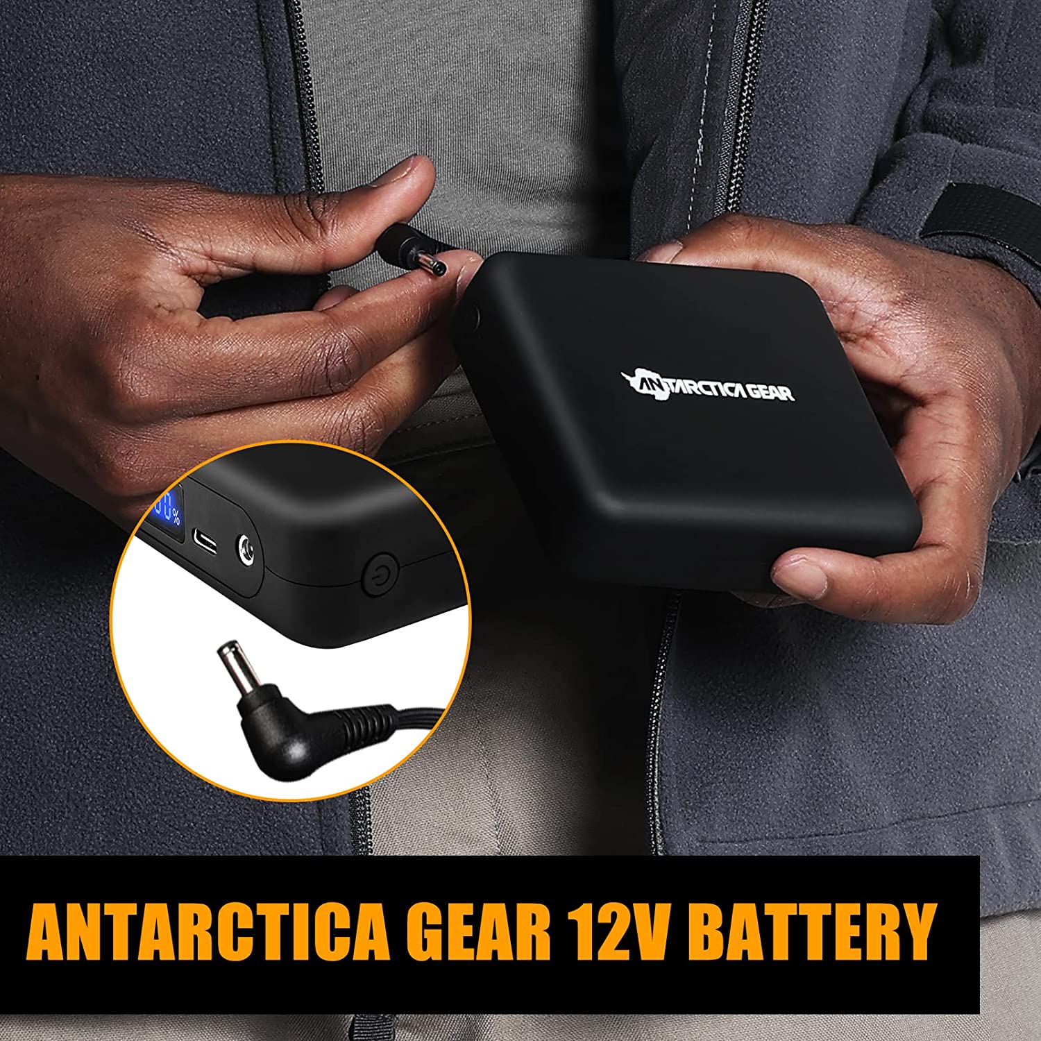 ANTARCTICA GEAR Portable Battery Power Bank for Gloves-3